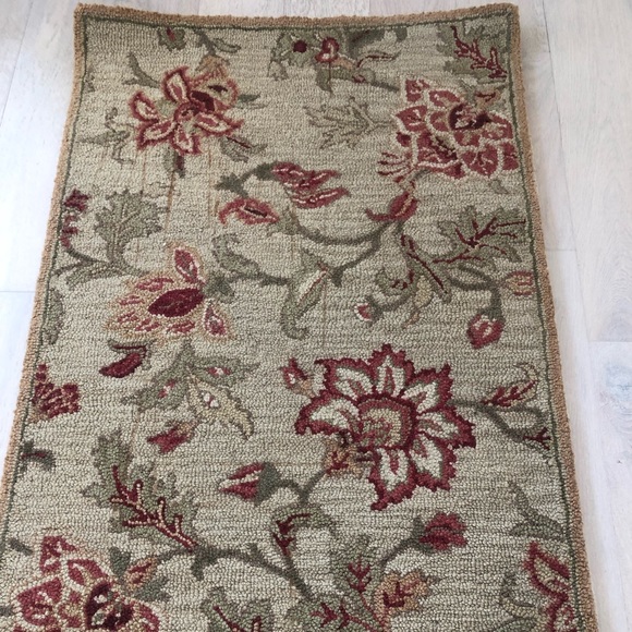 Pottery Barn Accents Pottery Barn Area Rug Wool Hand Tufted Rug 3x5